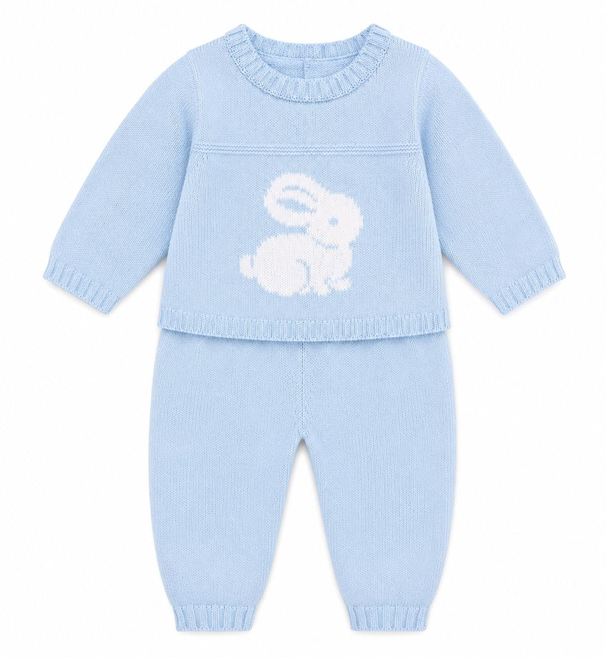 Baby Boy Pex Bunny Knit 2-Piece Set