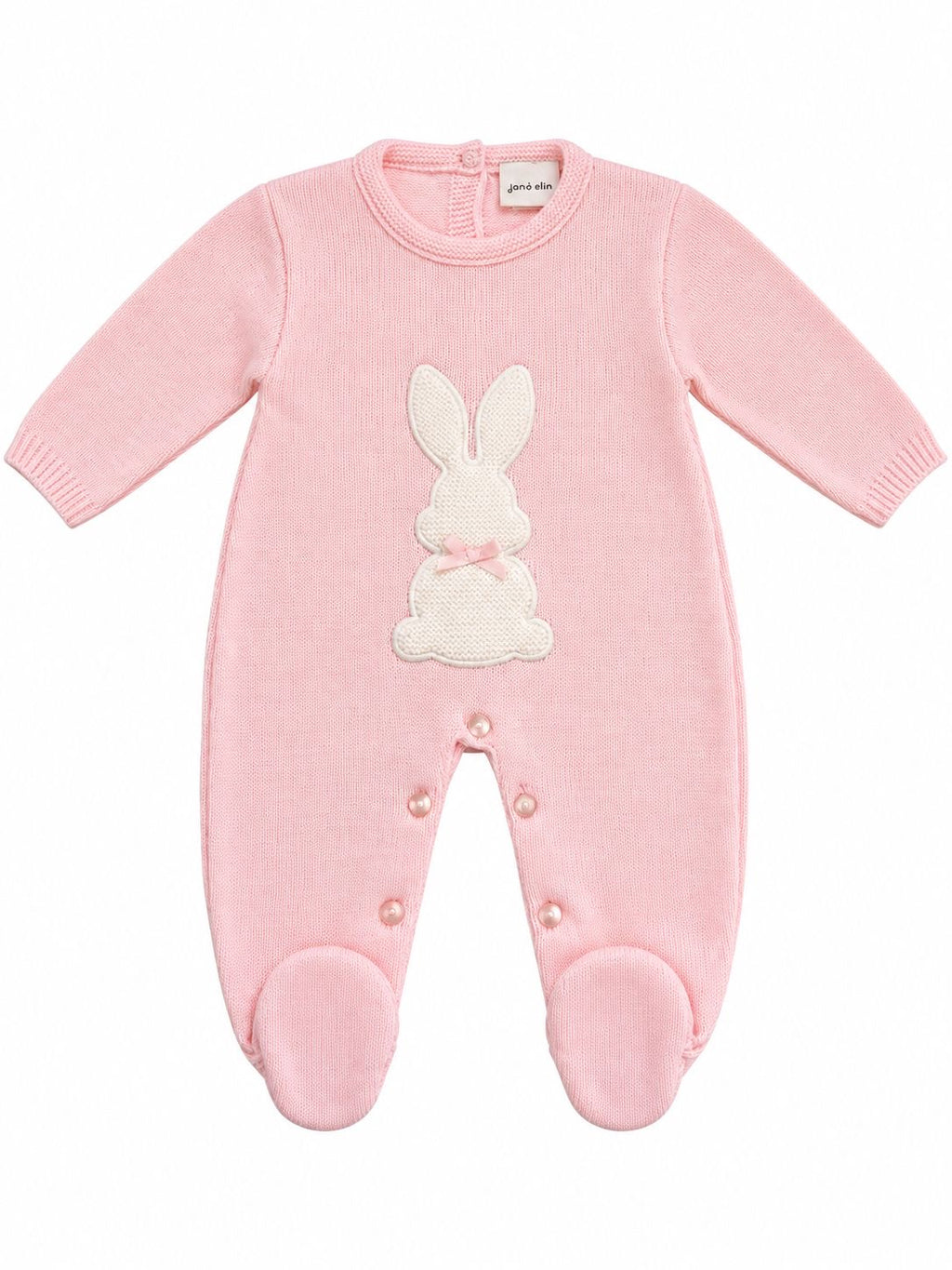 Baby Girl All-In-One Knitted Suit