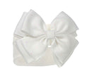 Ivory Glitter Bow Headband