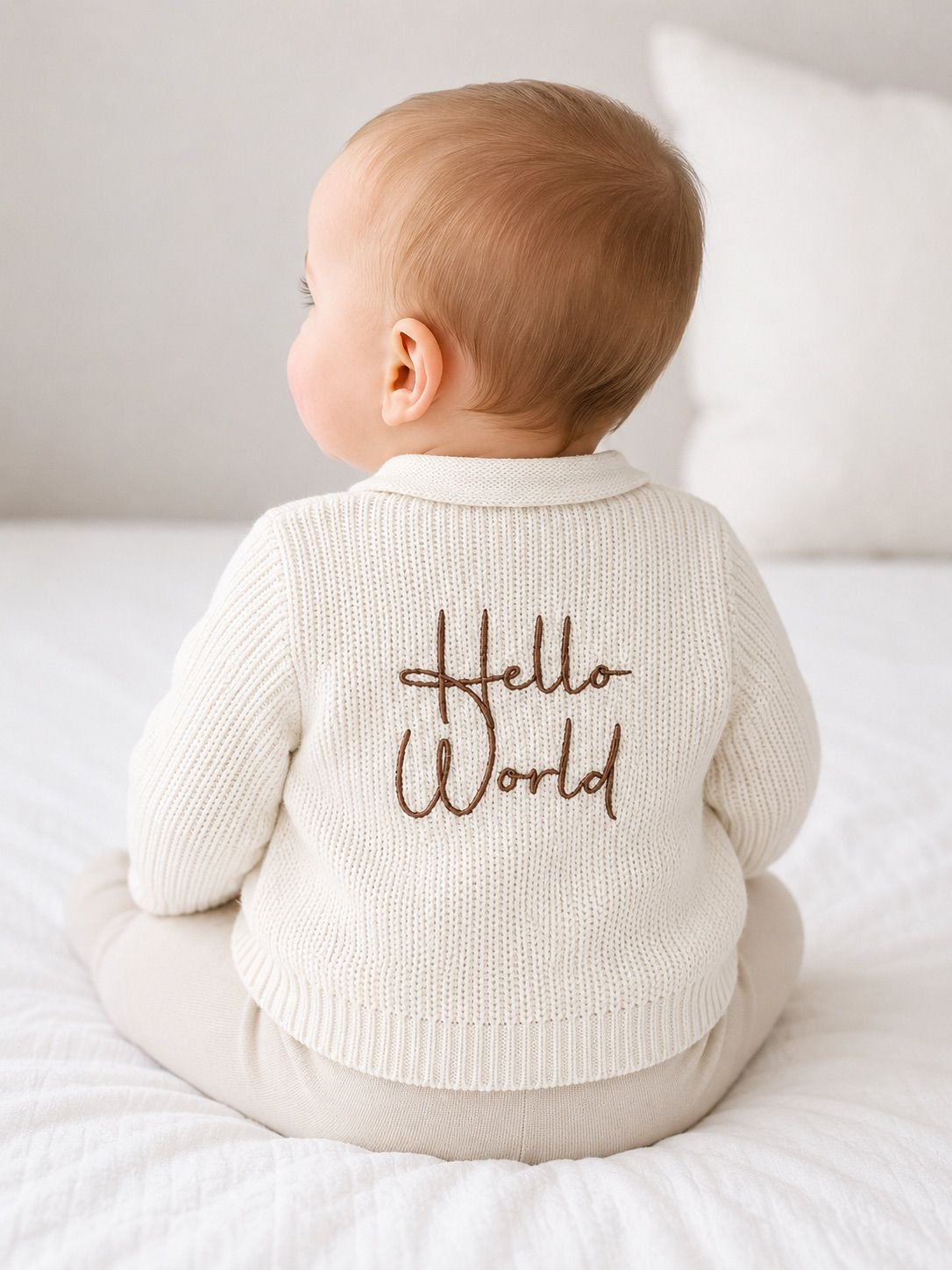 Unisex Hello World Cardigan