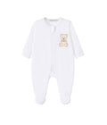 Unisex Velour Teddy Bear Sleepsuit