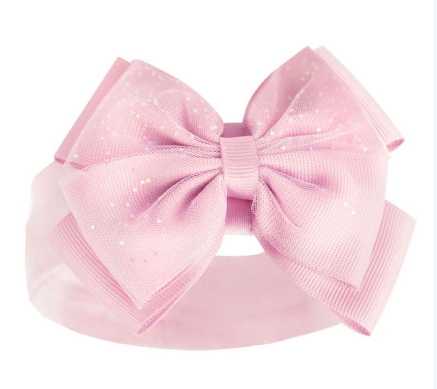 Blush Glitter Headband