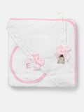 Pink 3-Piece Towel Set