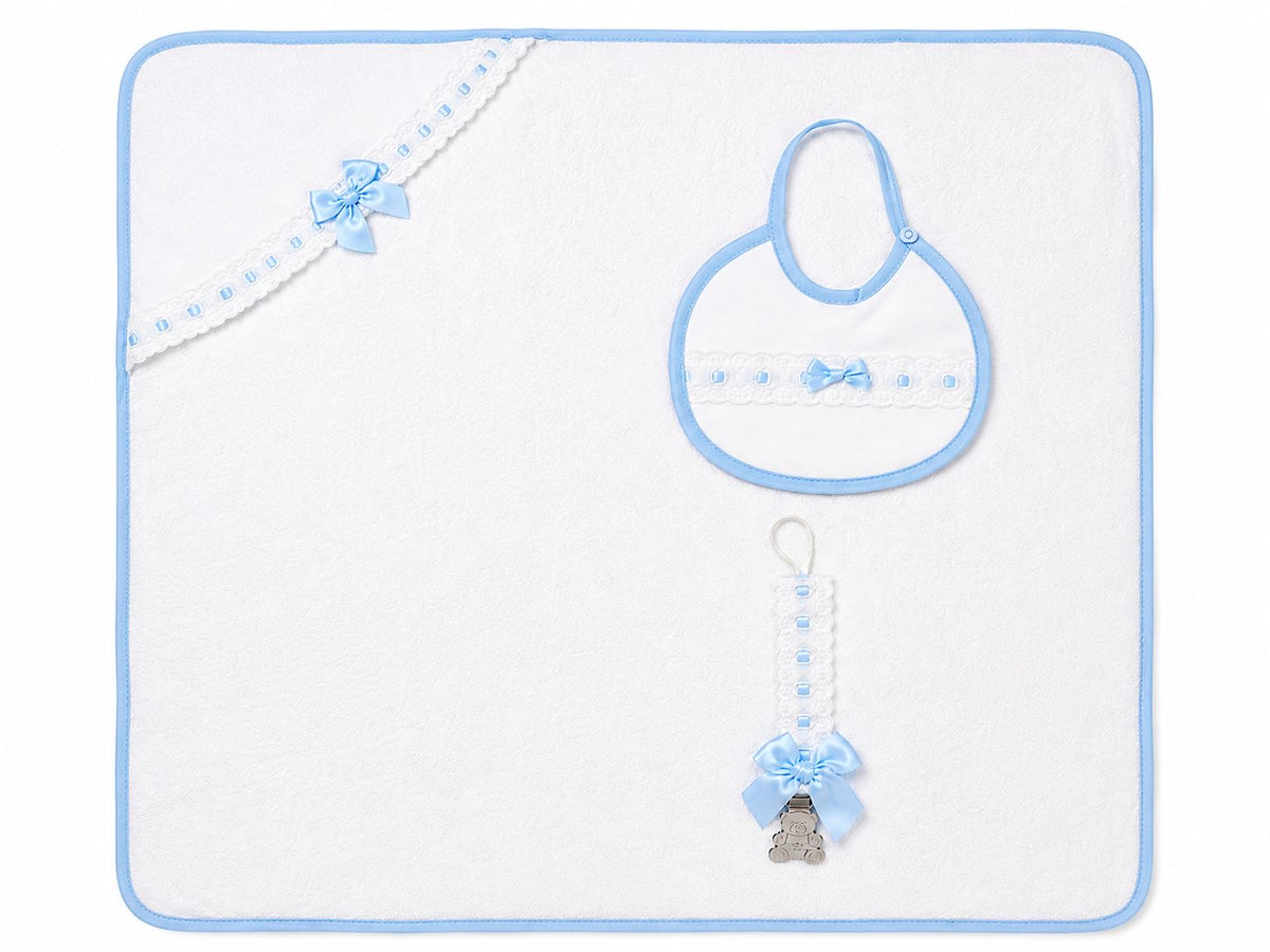 Blue 3-Piece Towel Set