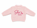 Baby Girl She’s Here Cardigan