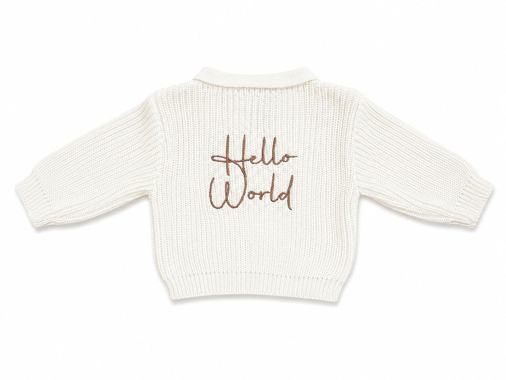 Unisex Hello World Cardigan