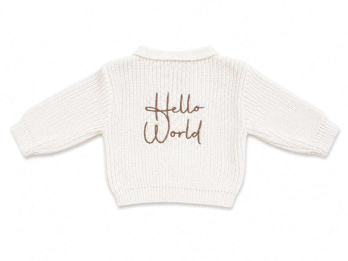 Unisex Hello World Cardigan