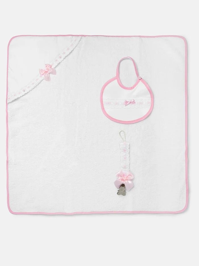 Pink 3-Piece Towel Set