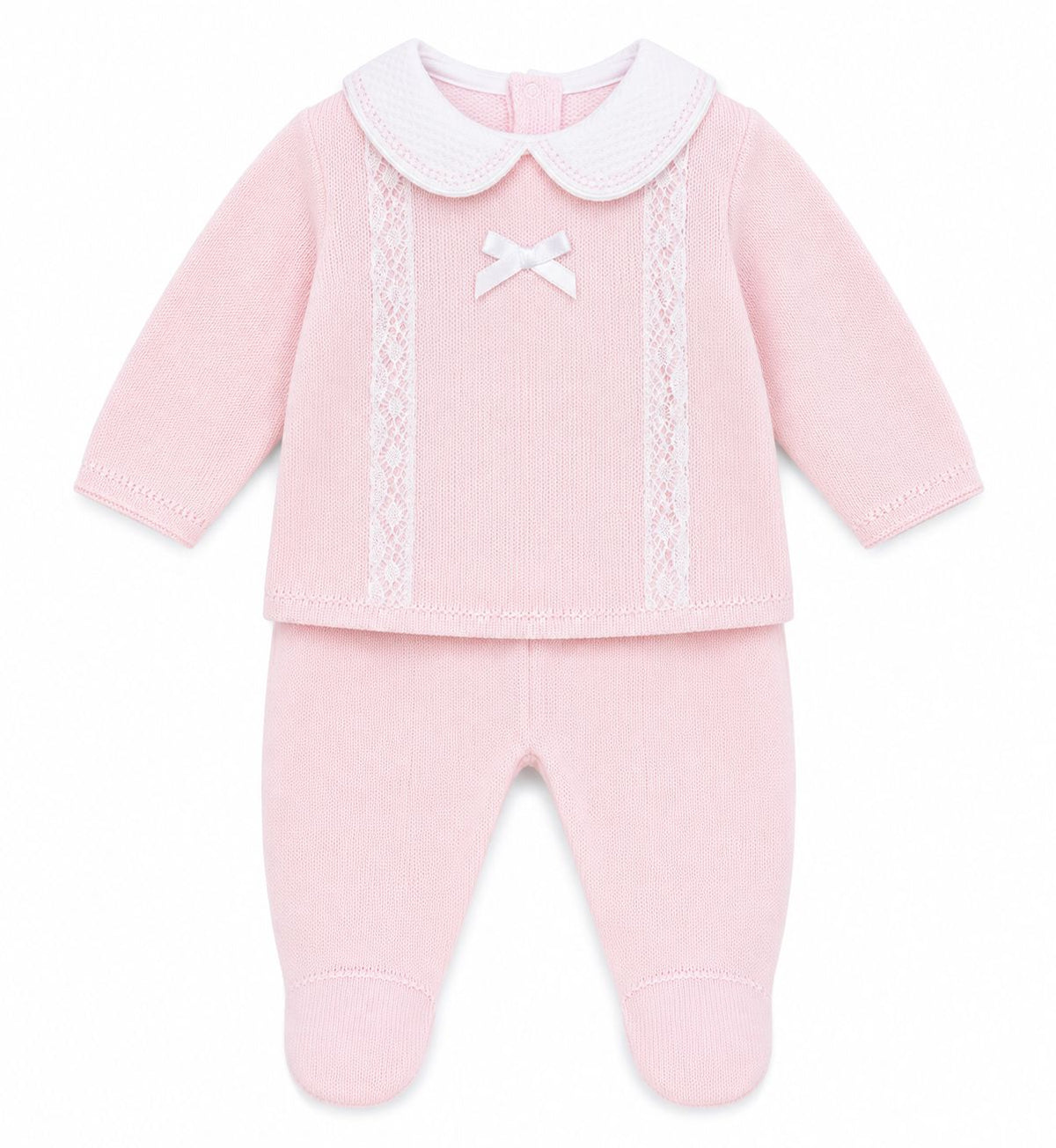 Baby Girl Pex 2-Piece Knitted Set
