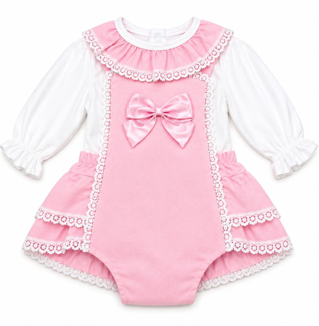 Baby Girl Spanish Romper & Shirt Set