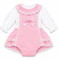Baby Girl Spanish Romper & Shirt Set